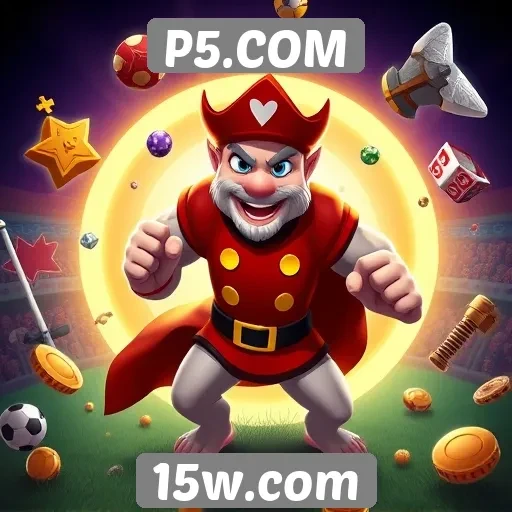 A diversidade de jogos disponíveis no P5.COM